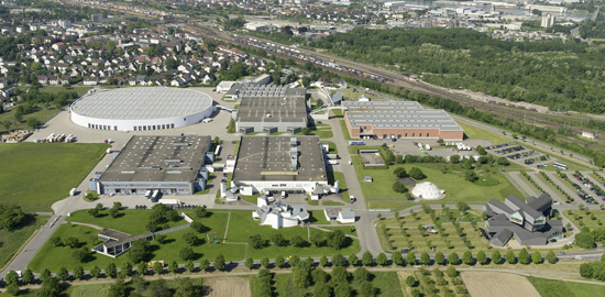 Vitra Campus, aufgenommen 2013.