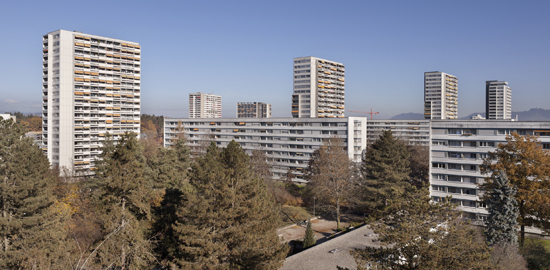 Eines der Pilotprojekte: Tscharnergut in Bern Bethlehem.
