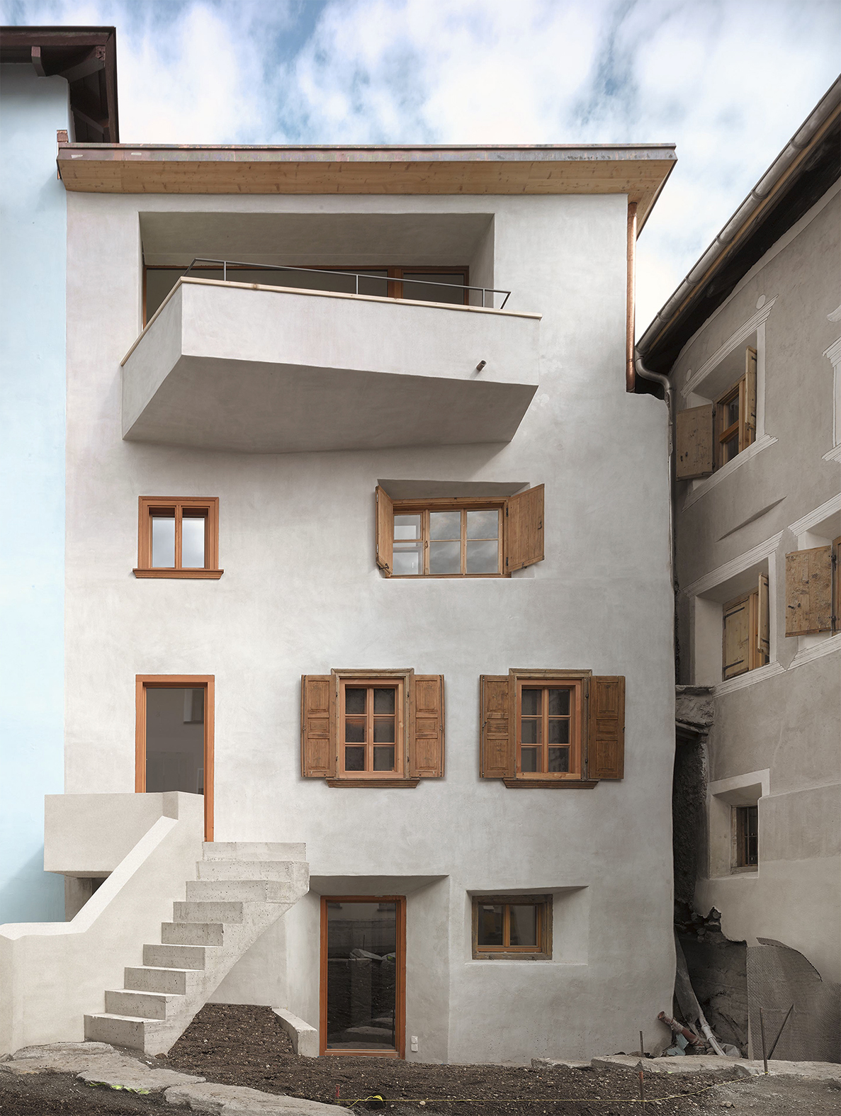 Auszeichnung: Chesa Gabriel, Umbau, in Samedan von Corinna Menn, Chur, 2013. (Bild: Franz Rindlisbacher, Zürich)