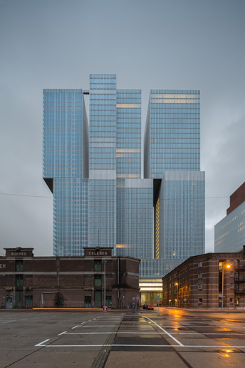 Finalist: De Rotterdam, Rotterdam. Architekten: Office for Metropolitan Architecture (OMA).