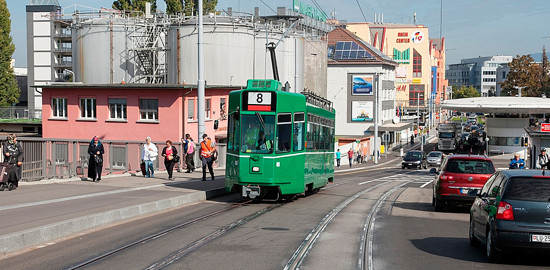 Probefahrt über die Hiltalingerbrücke.
