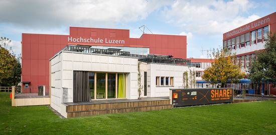 Die Hochschule Luzern bekommt den Watt d Or-Sonderpreis in der Kategorie «Ausbildung» für ihren Wettbewerbsbeitrag am Solar Decathlon Europe.