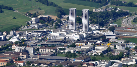 Die Twin Towers prägen das Gesicht von Chur West.