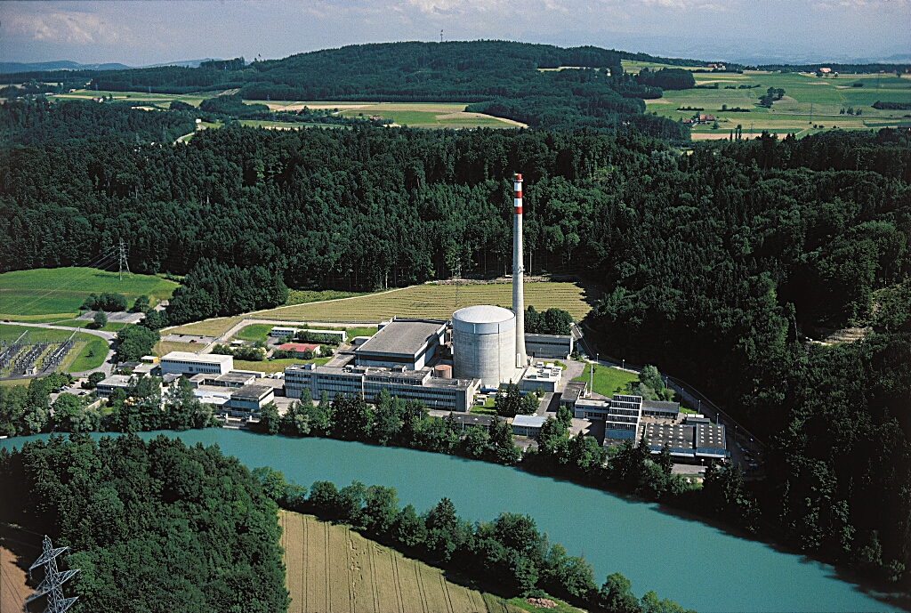 Das AKW Mühleberg im Kanton Bern bleibt bis 2019 in Betrieb.