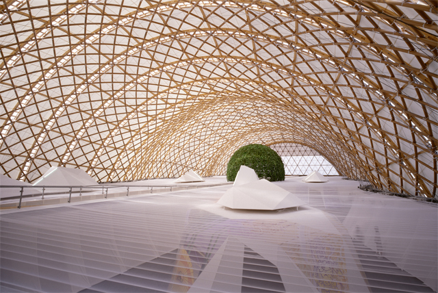 Mitarbeit am japanischen Pavillon für die Expo 2000 in Hannover