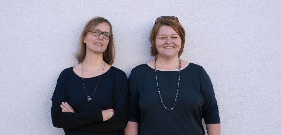 Andrea Wiegelmann (l.) und Kerstin Forster.
