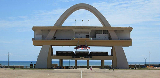 Independence Arch, Accra (Ghana), Public Works Departments, 1961