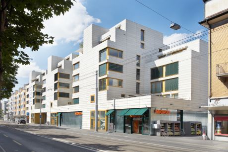 Secondo premio: Geschäftshaus Badenerstrasse 378/380, Pool Architekten David Leuthold