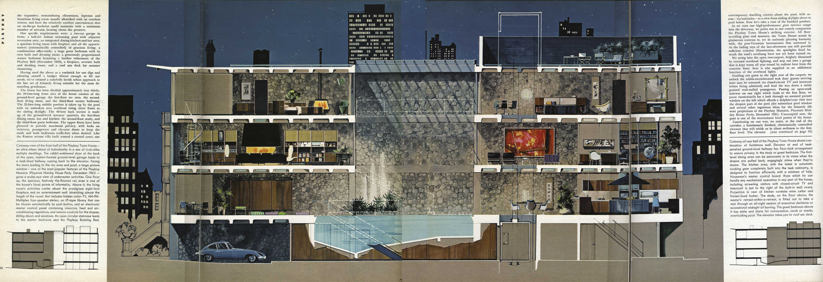 The Playboy Town House, paru dans Playboy en mai 1962
