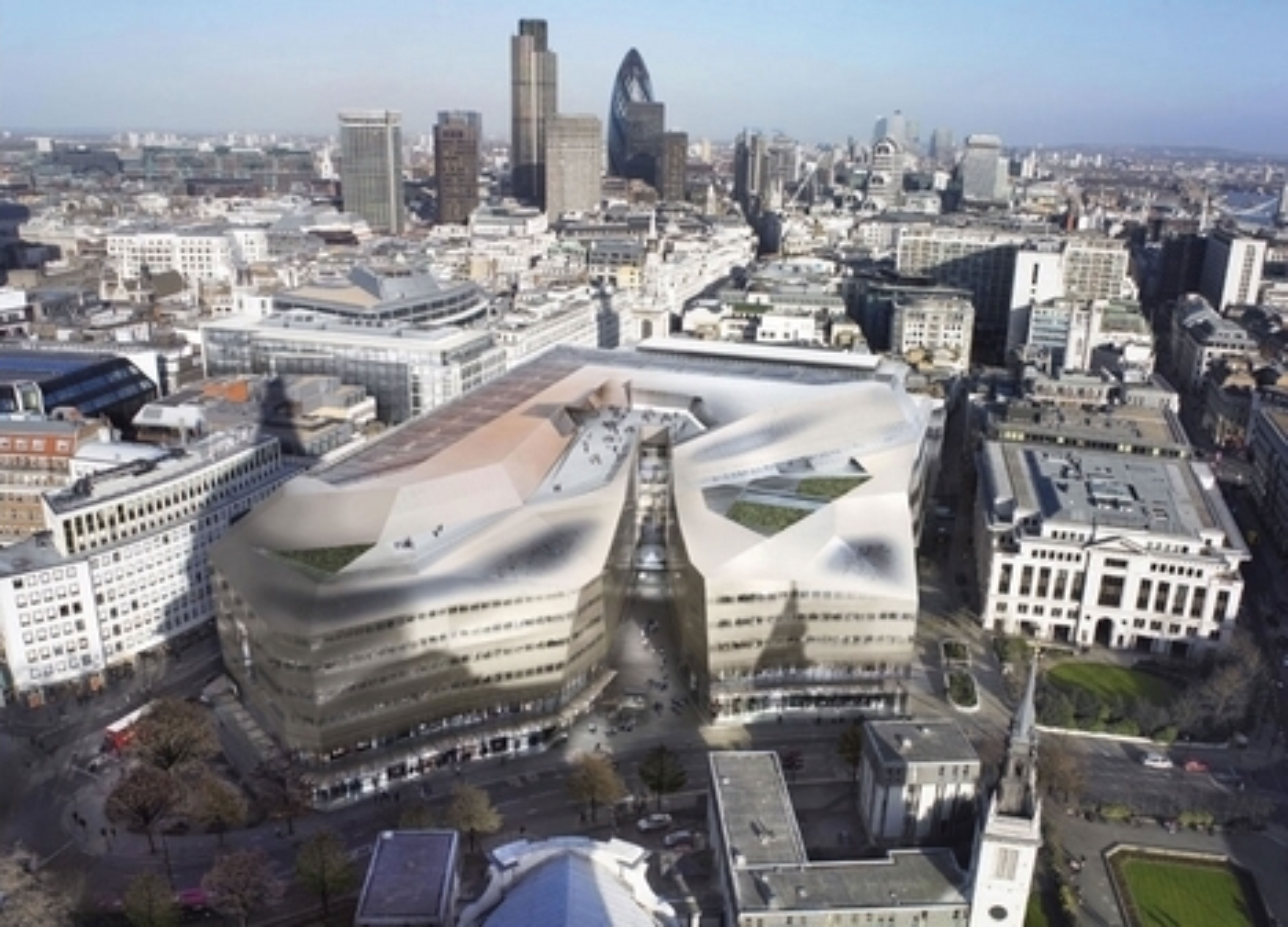 Le One New Change Building à Londres (www.archsociety.com)