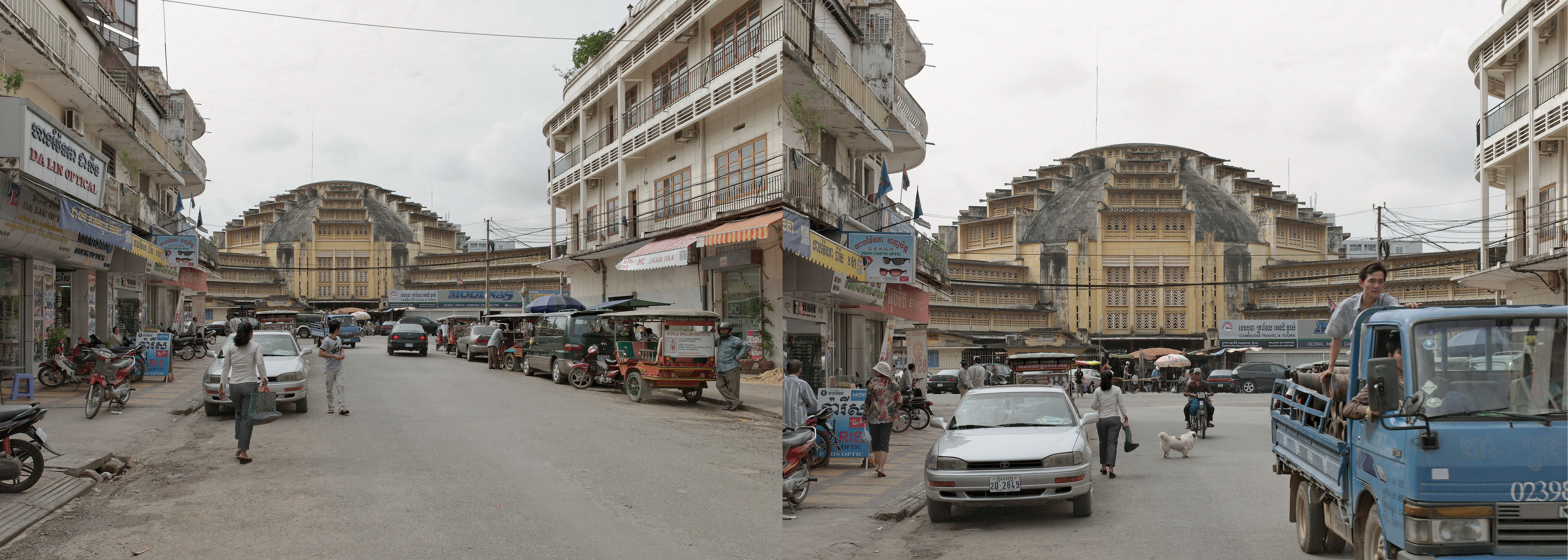 Le marché avant sa rénovation