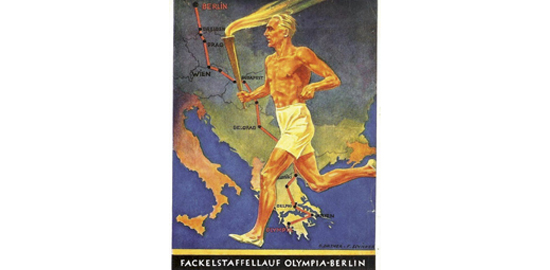 Le premier relais de la flamme olympique a été organisé à l’occasion des Jeux de 1936 à Berlin.