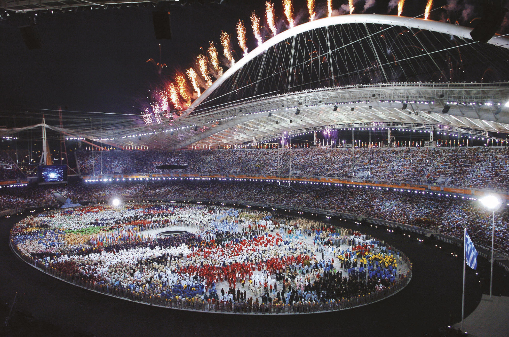 Cérémonie d’ouverture des jeux olympiques de 2004
