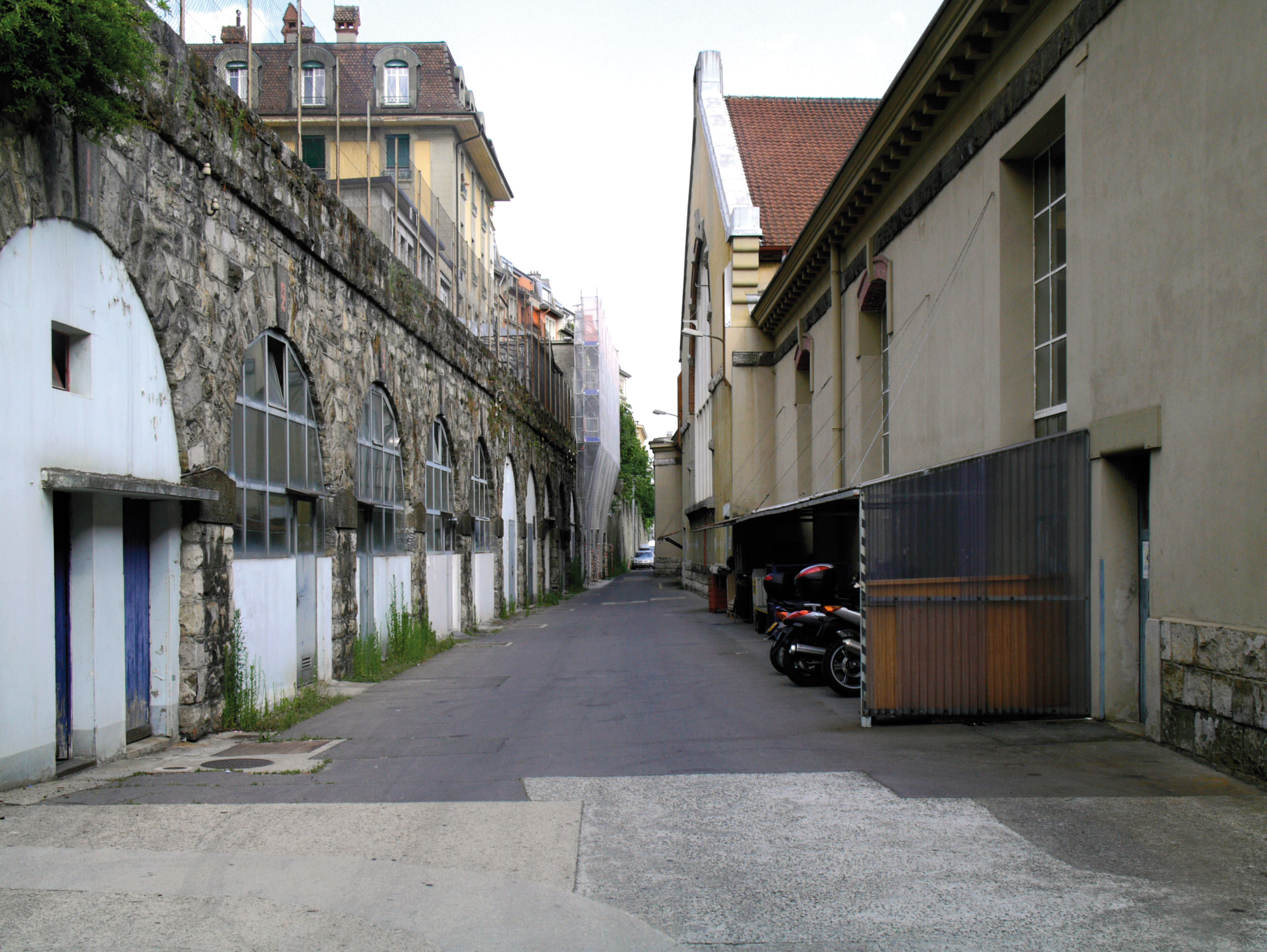 Vue du site
