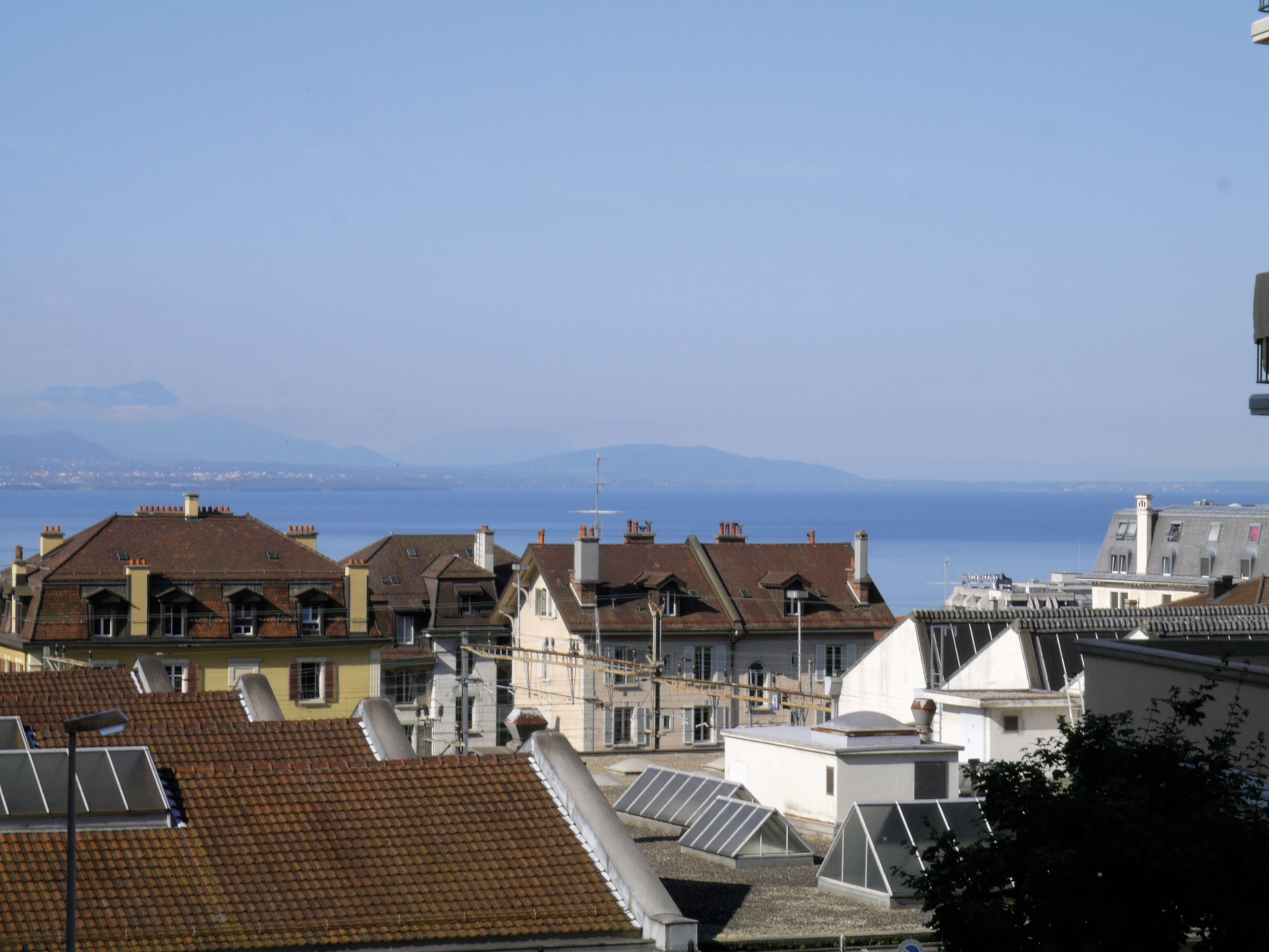 Vue depuis le site