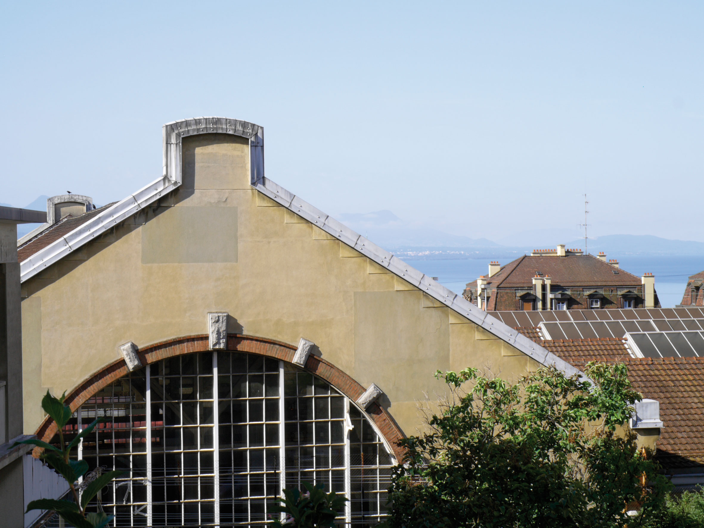 Vue depuis le site