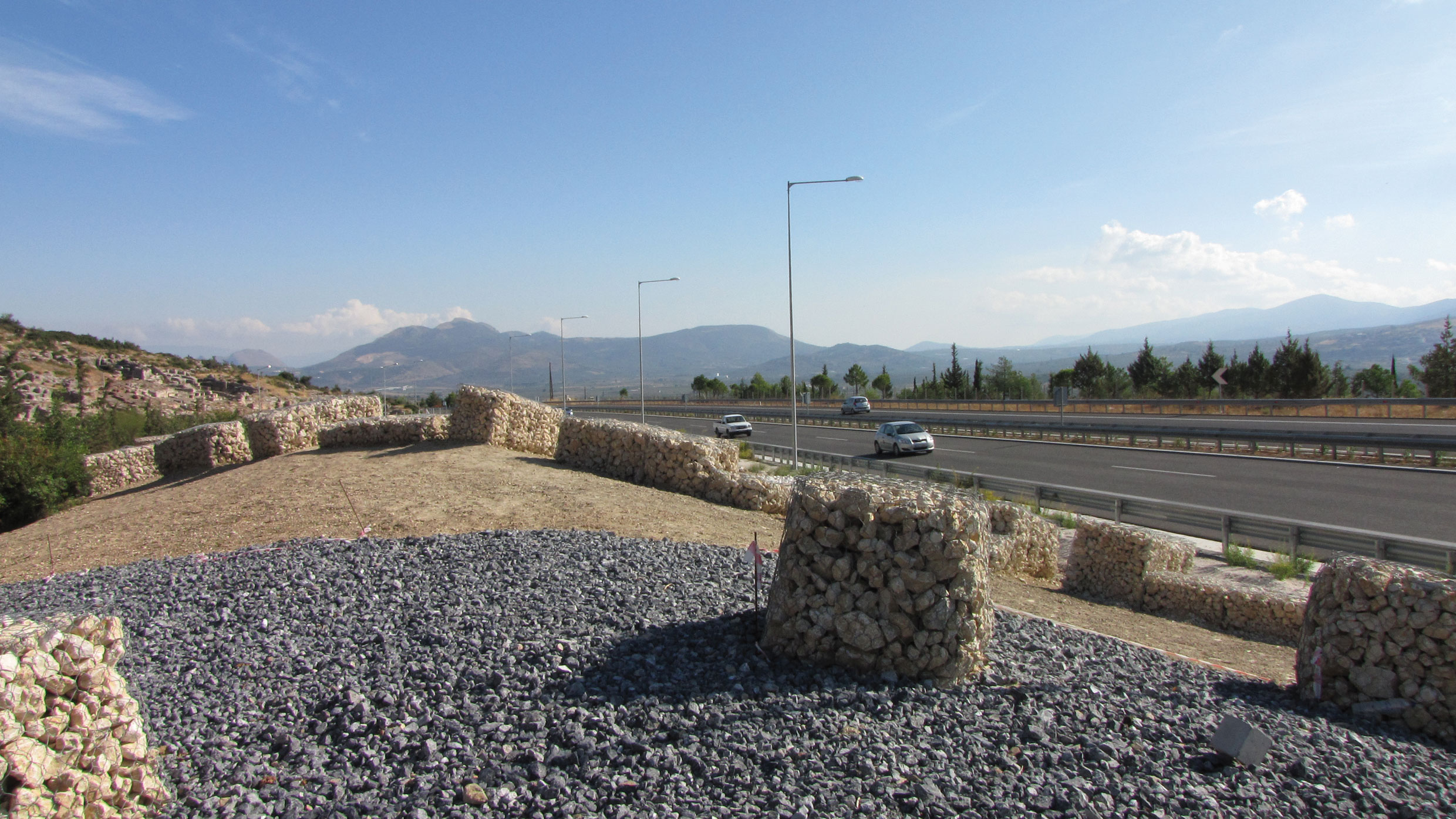 Vue du site
