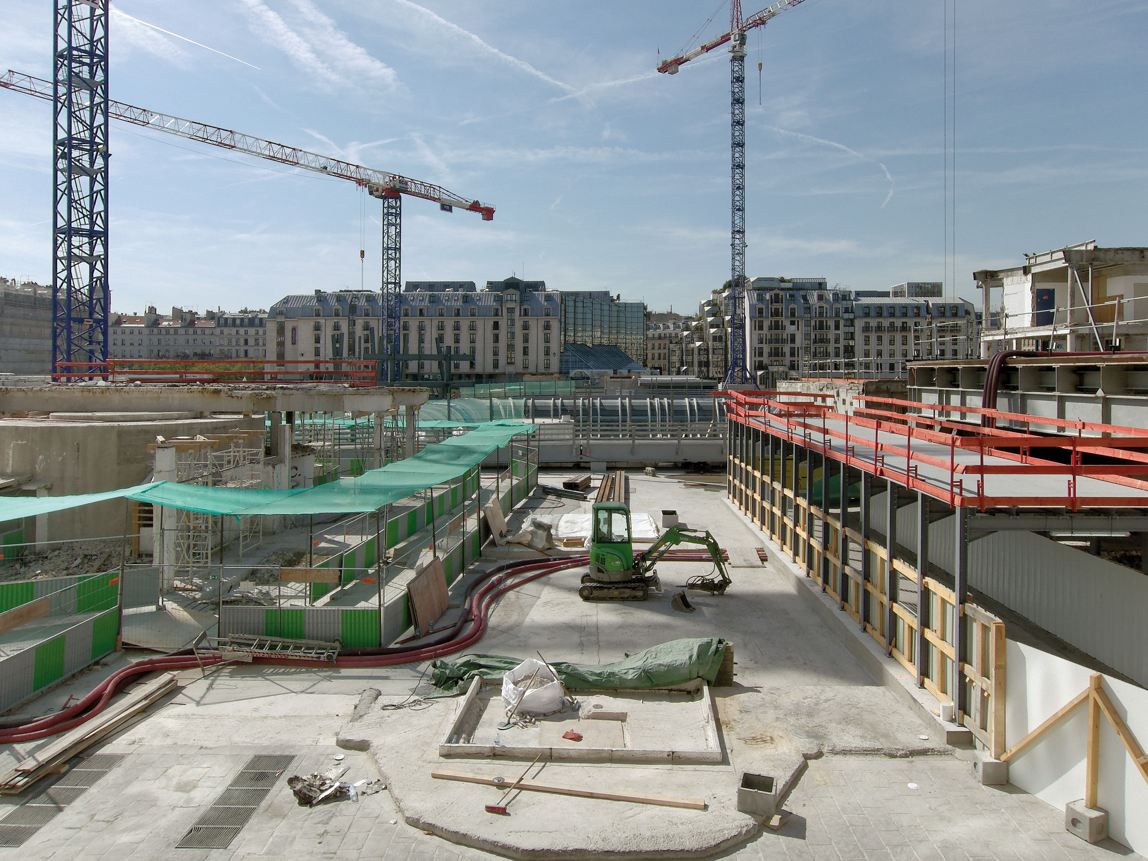 Vue du chantier