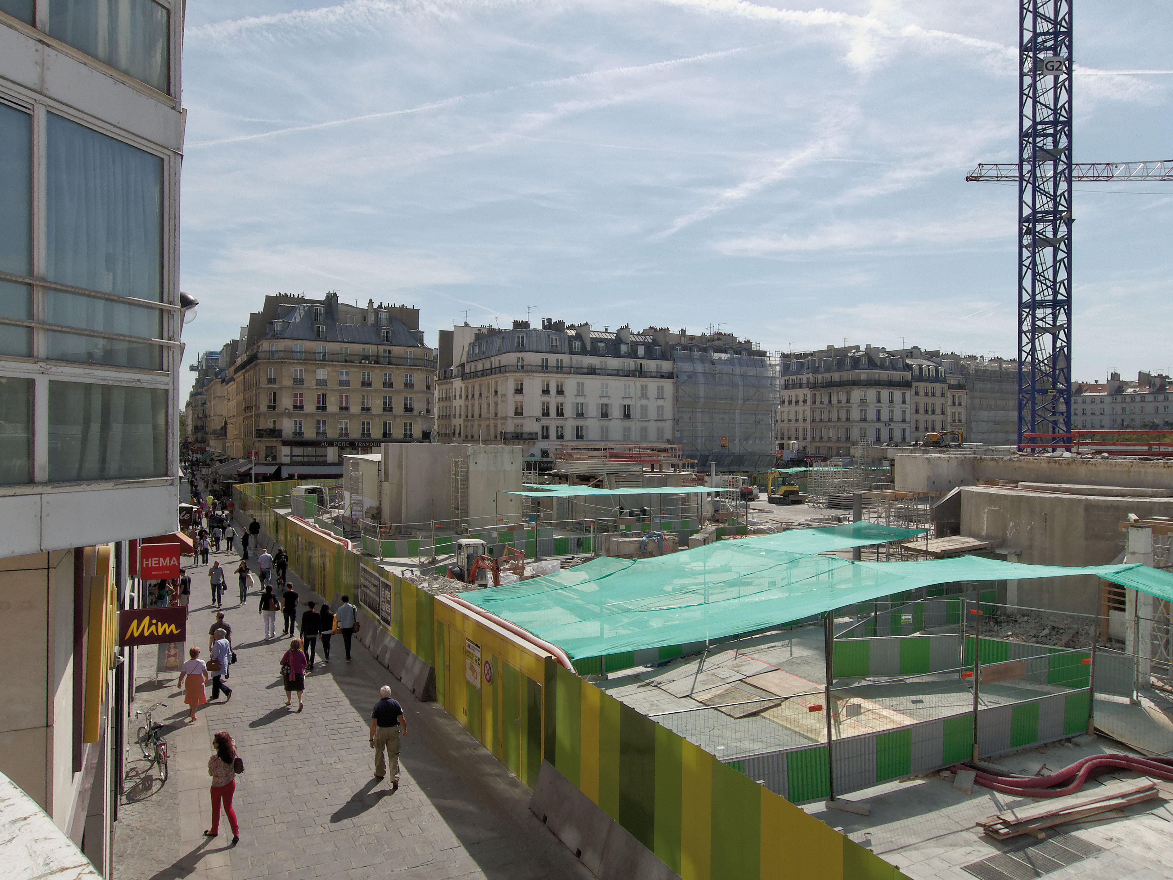 Vue du chantier