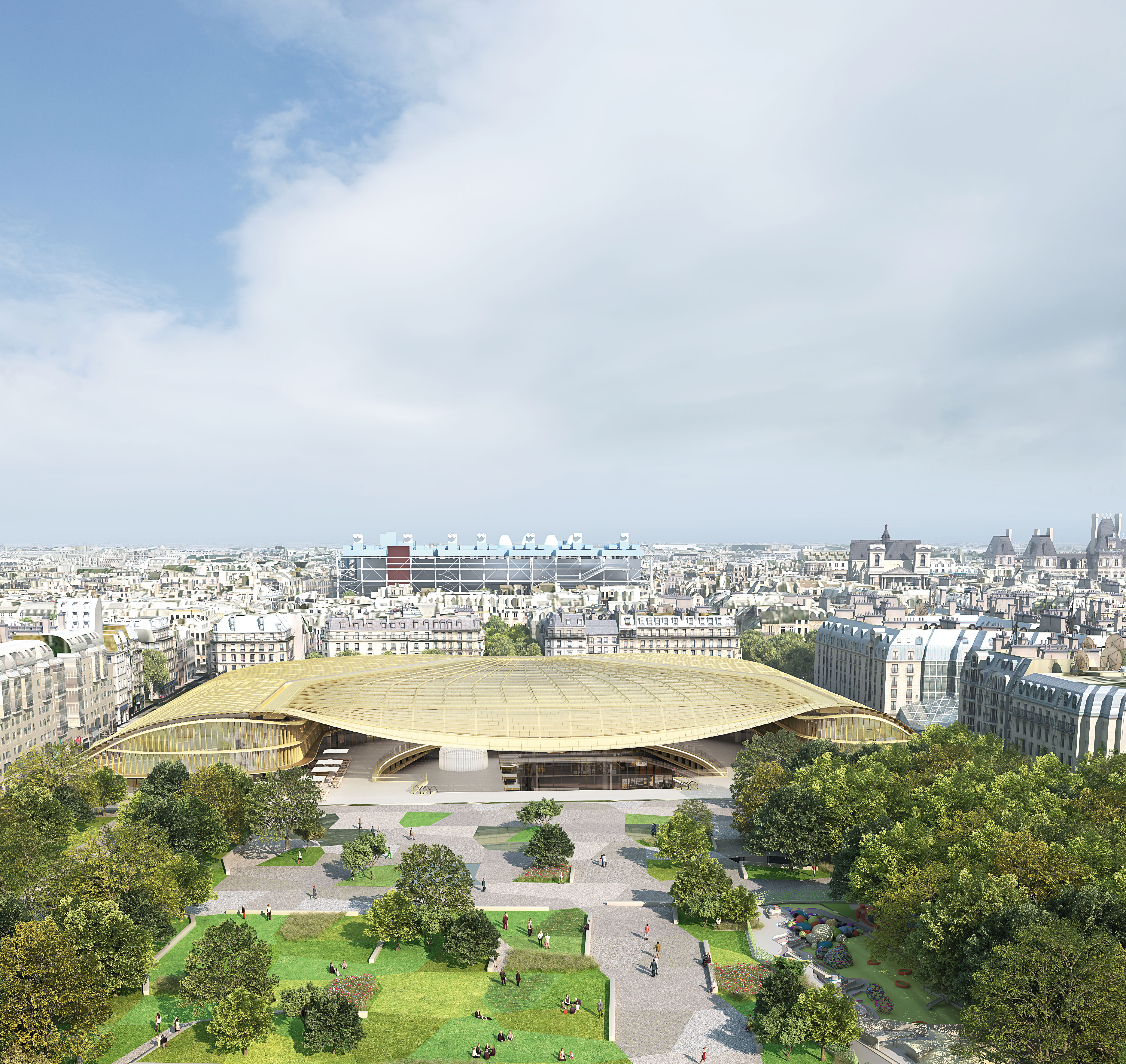 Vue de la Canopée