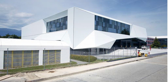 La halle du CICR