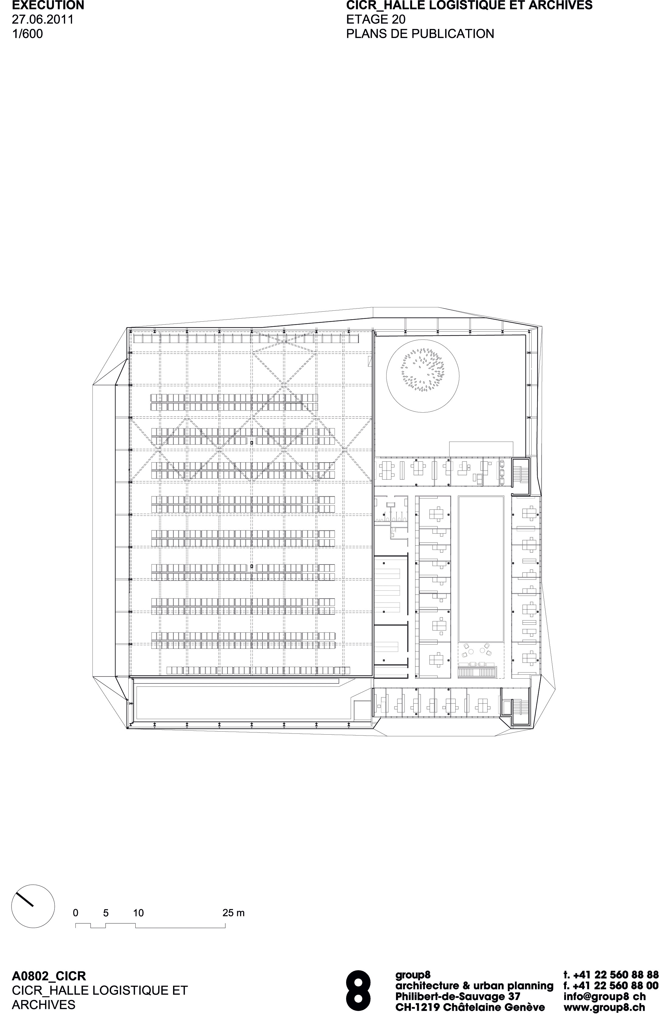 Plan du 2e étage