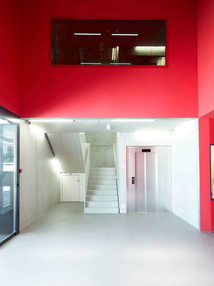 Le hall d’entrée