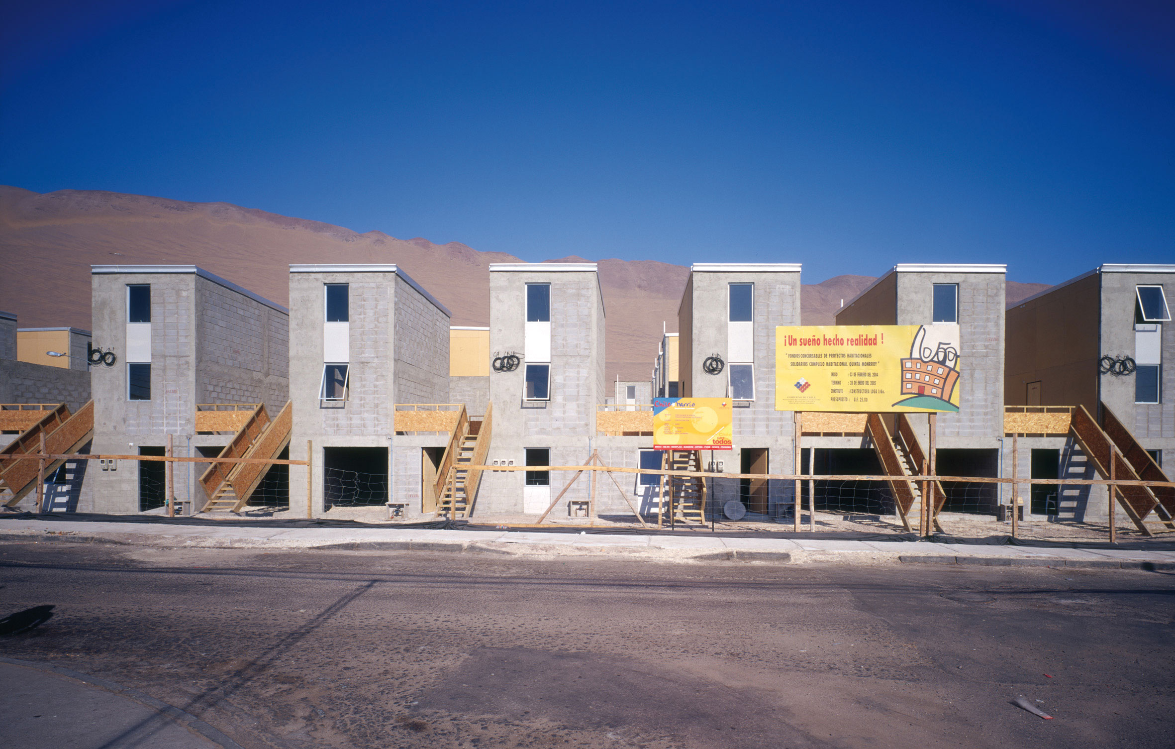 Le chantier en 2004