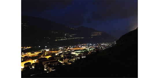 Sion de nuit