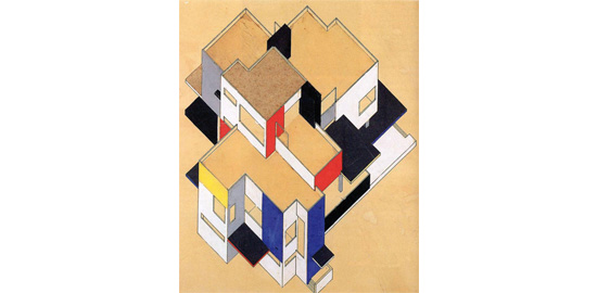 Theo van Doesburg, maison particulière, 1923