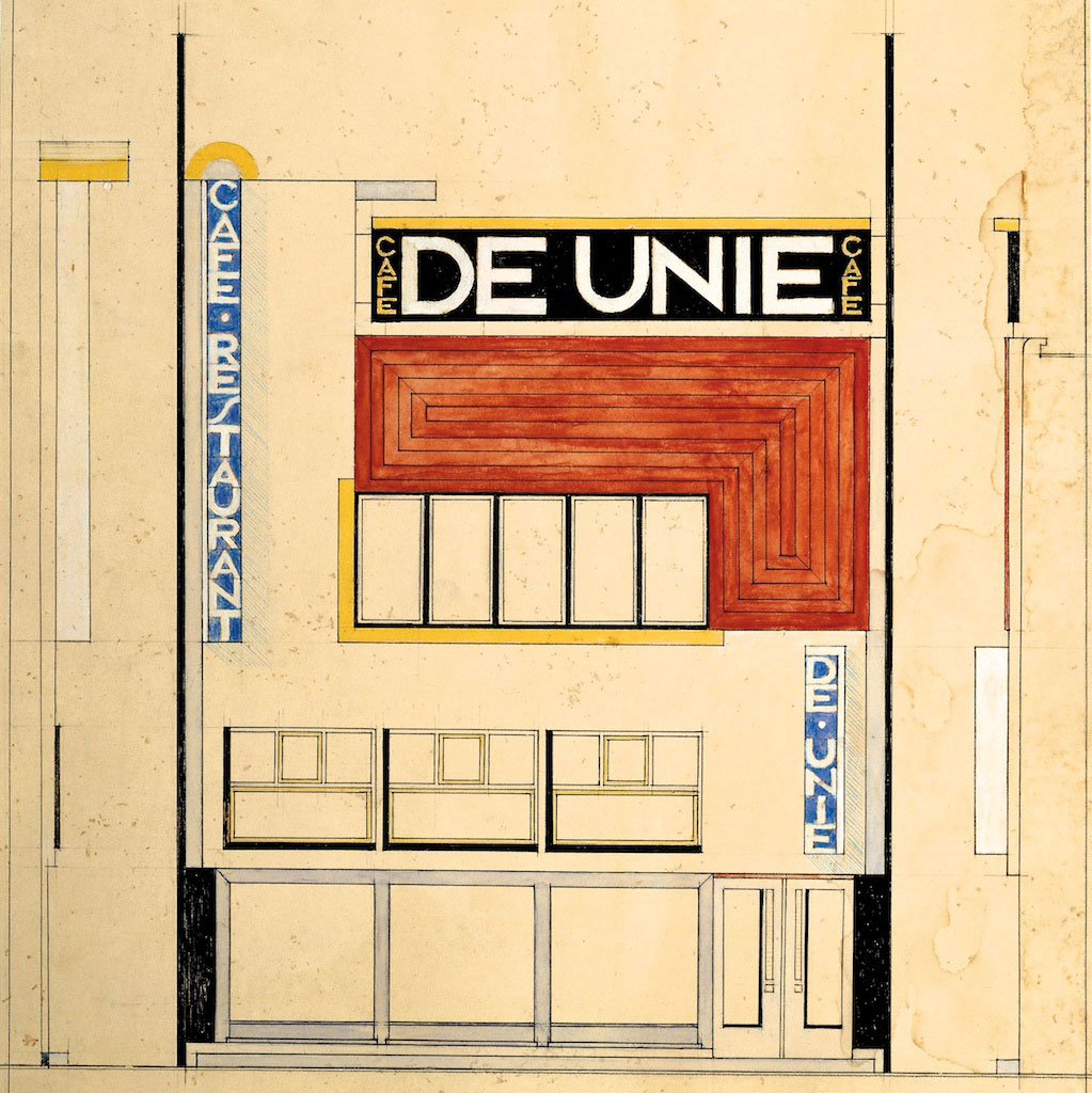 Jacobus Johannes Pieter Oud, Café De Unie, Rotterdam, 1925