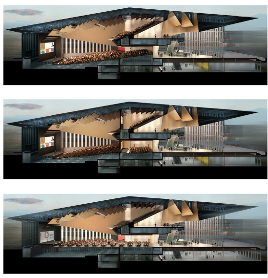 Trois des configurations possibles