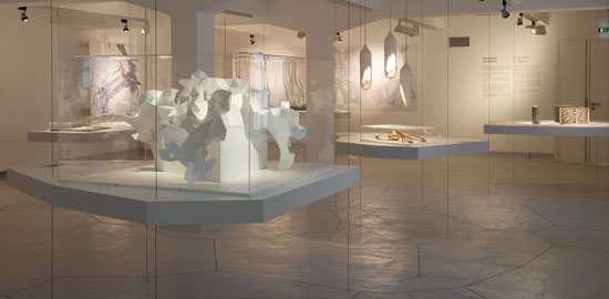 Vue de l’exposition «ArchiLab - Naturaliser l’architecture»