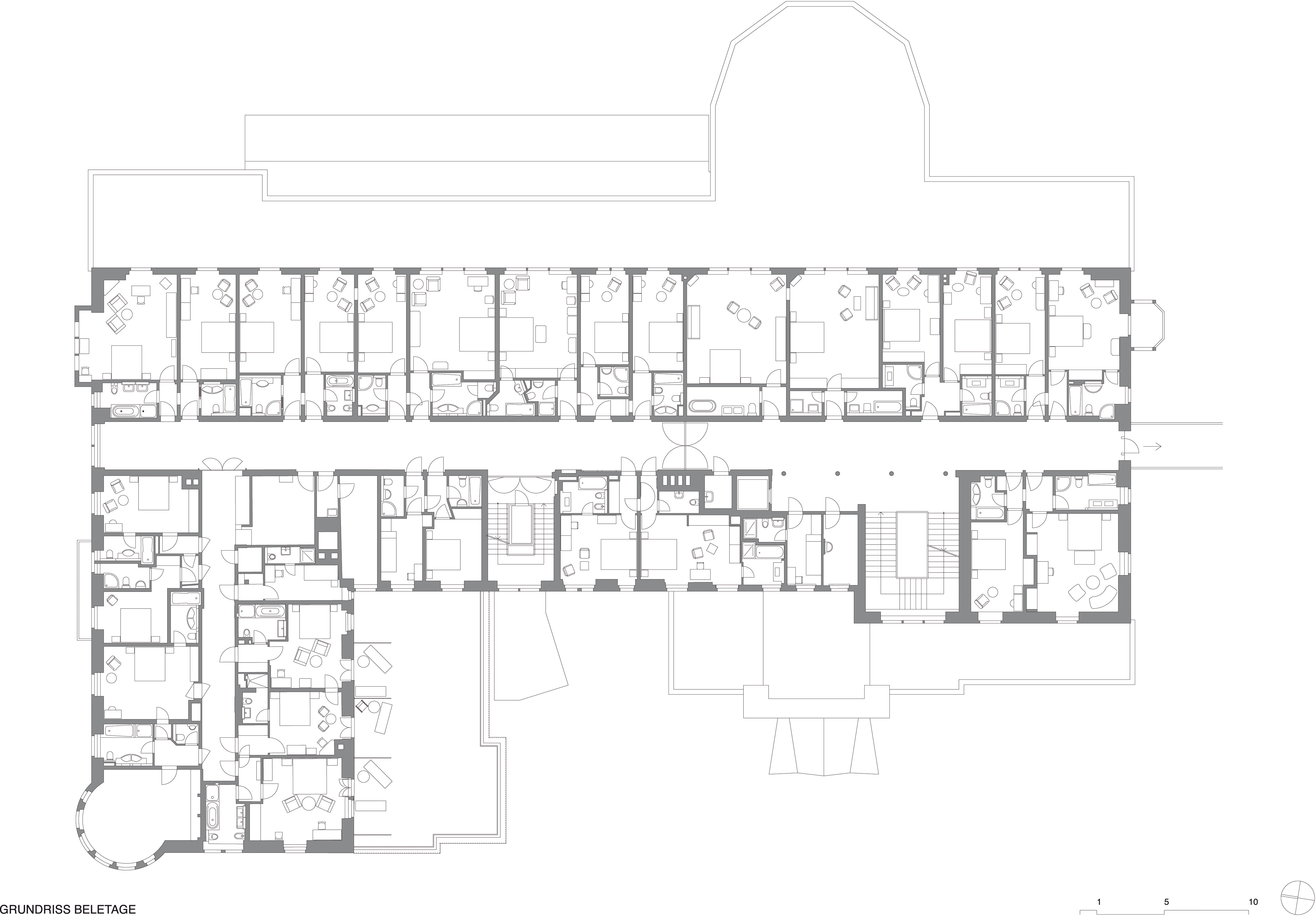 Etage des chambres