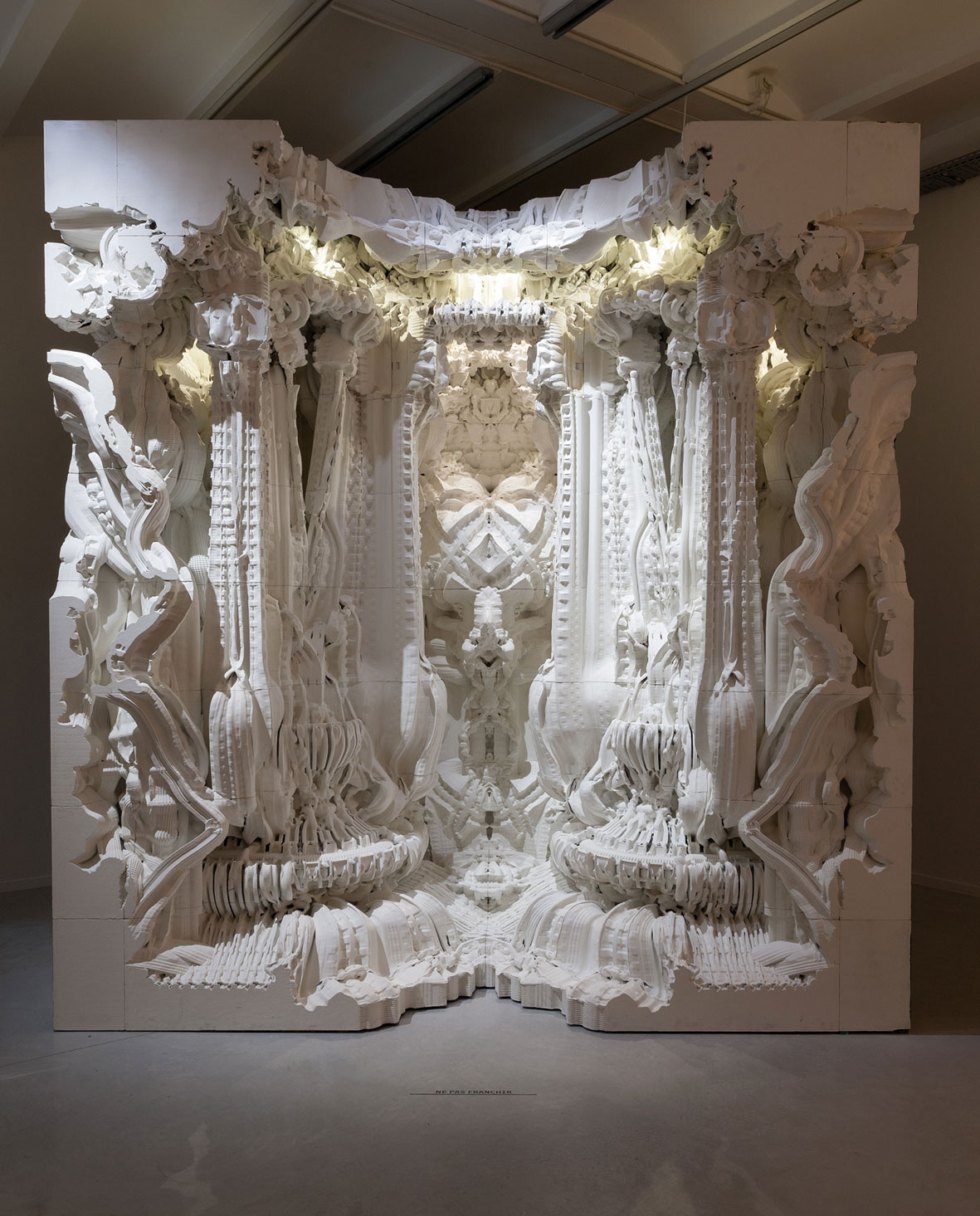 Michael Hansmeyer with Benjamin Dillenburger, Grotto Prototype, 2012 (�Michael Hansmeyer)