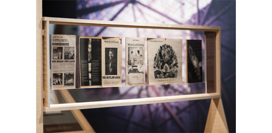 Vue de l’exposition Far-out Voices