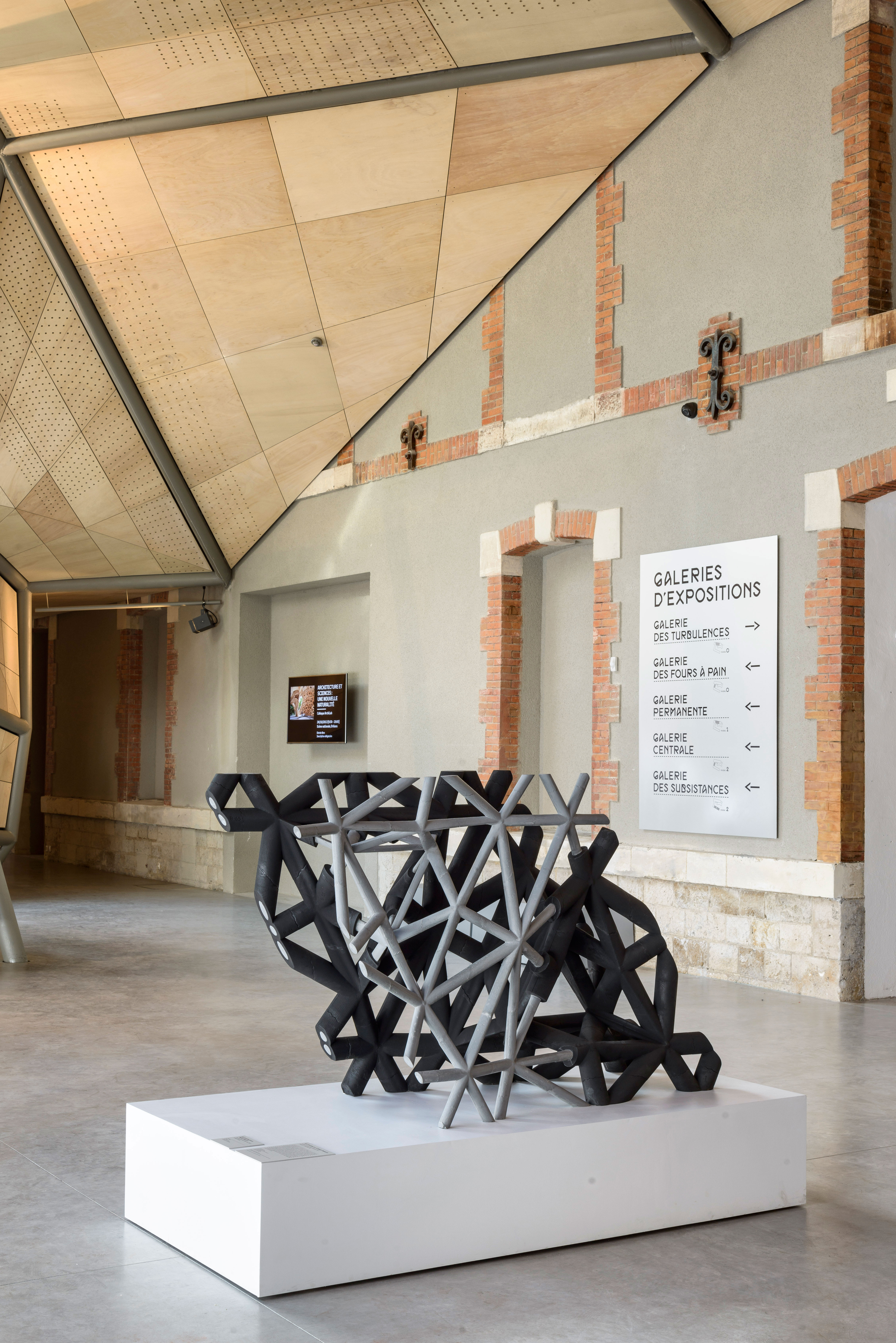 Le prototype de structure spatiale exposé à Orléans
