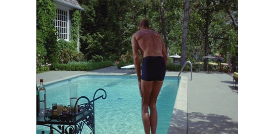 Image tirée du film "The Swimmer", réalisé par Frank Perry en 1968