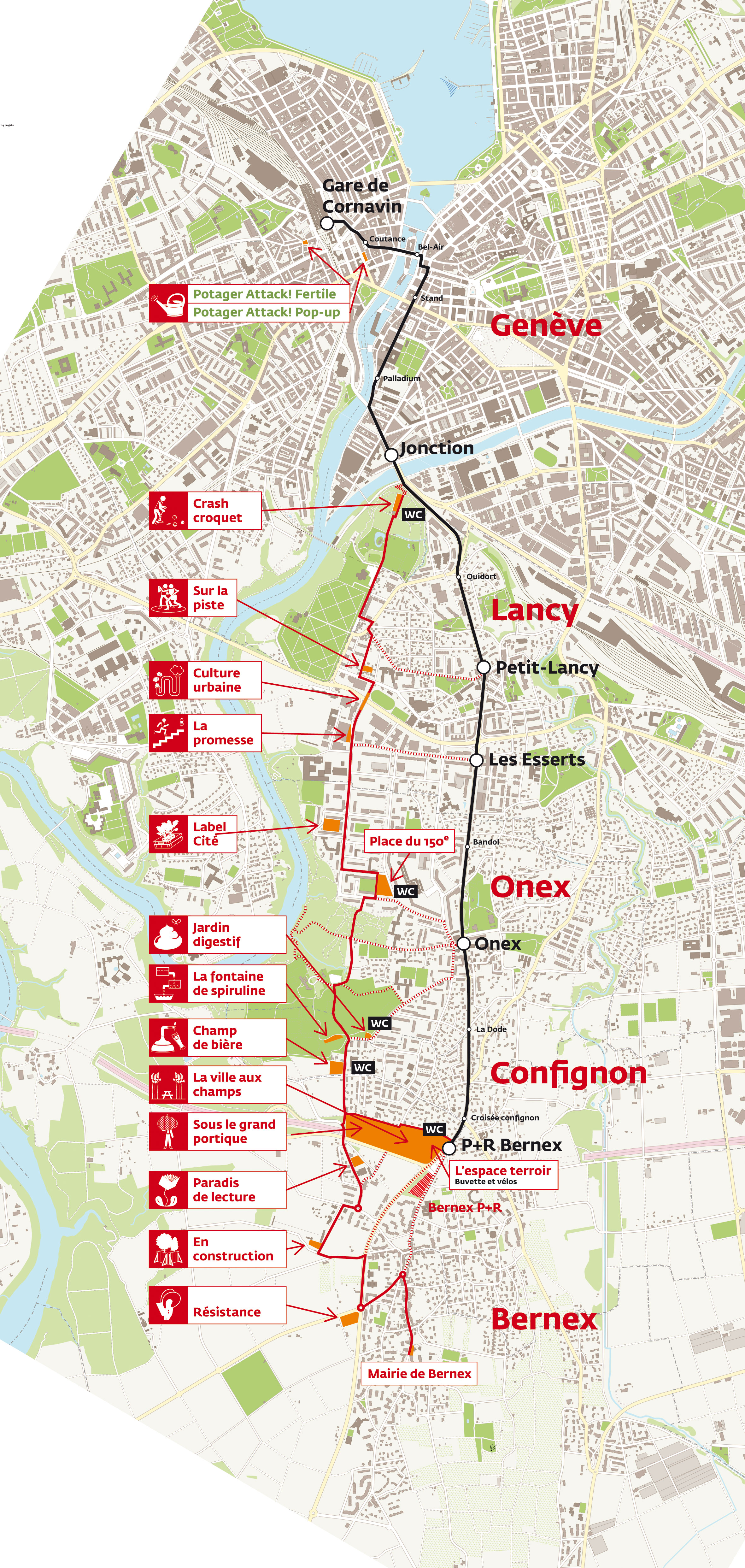 Plan du parcours