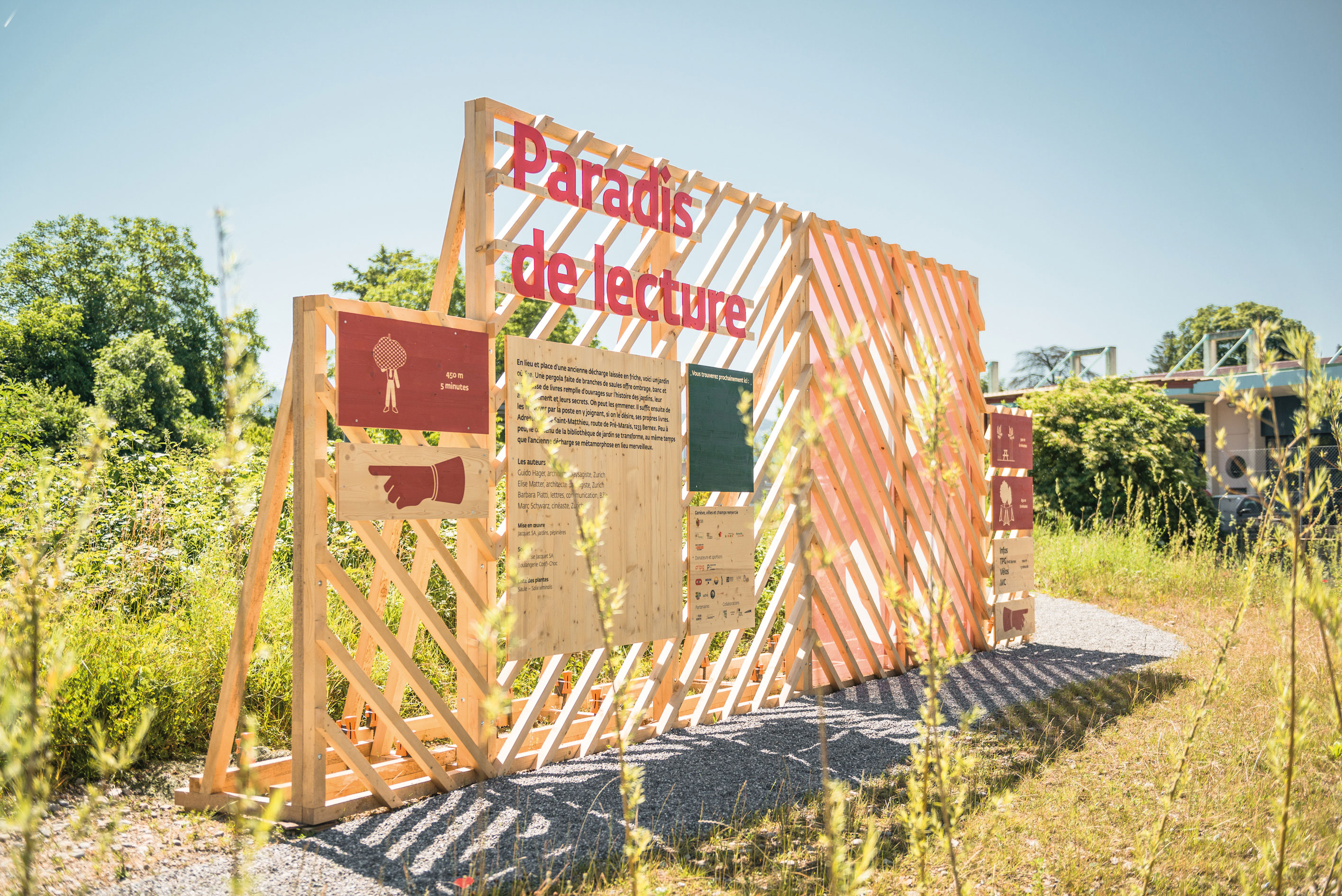 Exemple d’implantation signalétique
