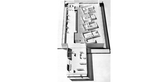 Axonométrie de la section «?La maison et l’homme?».