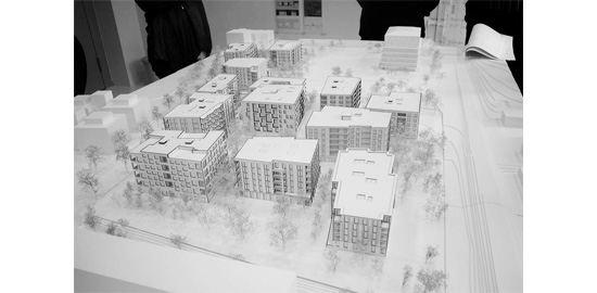 Vue générale du projet en maquette