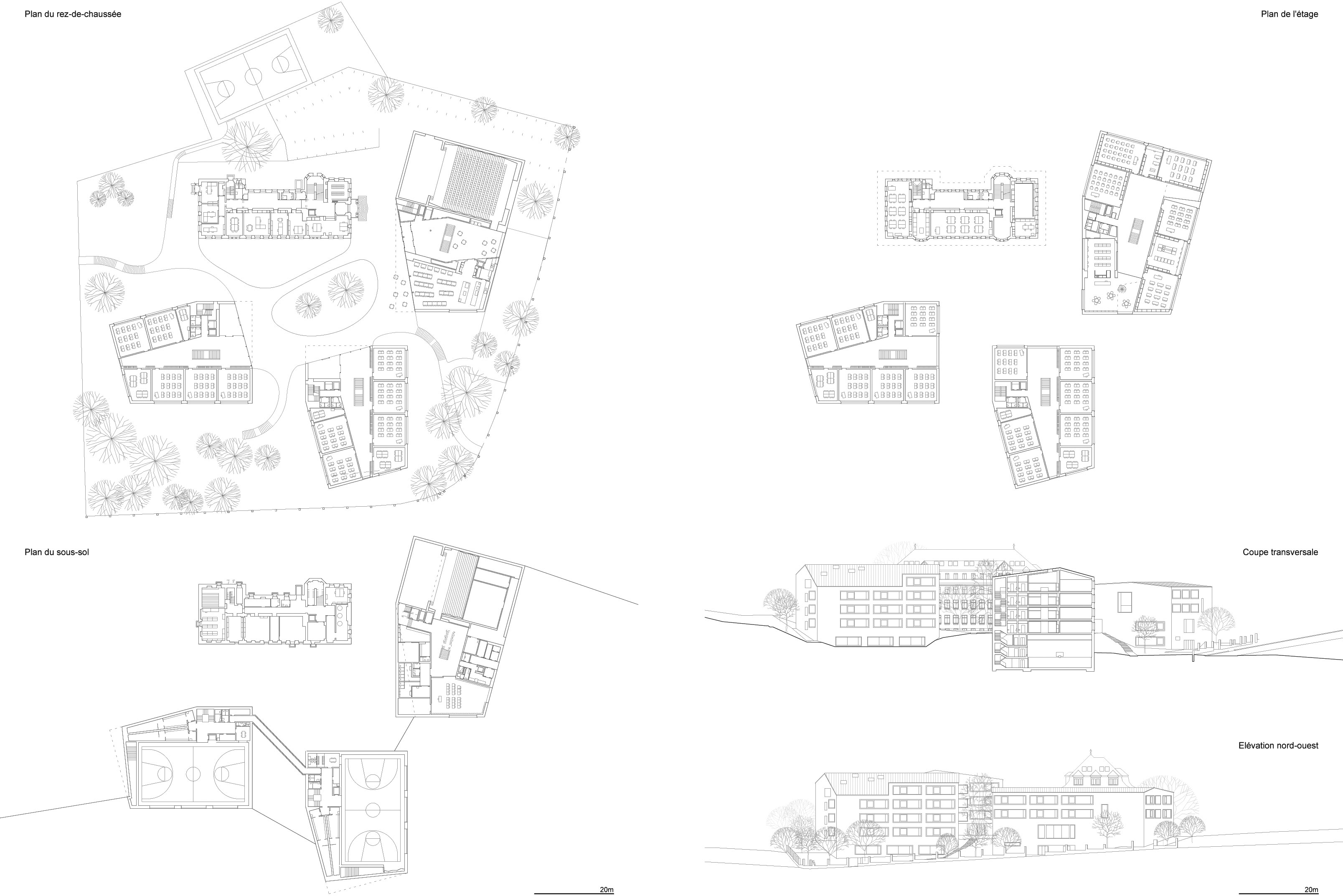 Plans et coupes