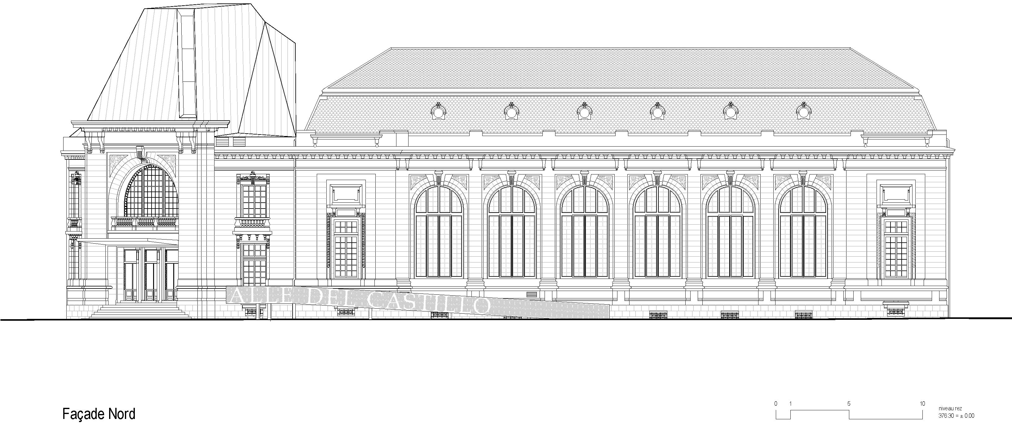 Elévation du Castillo (architecum)