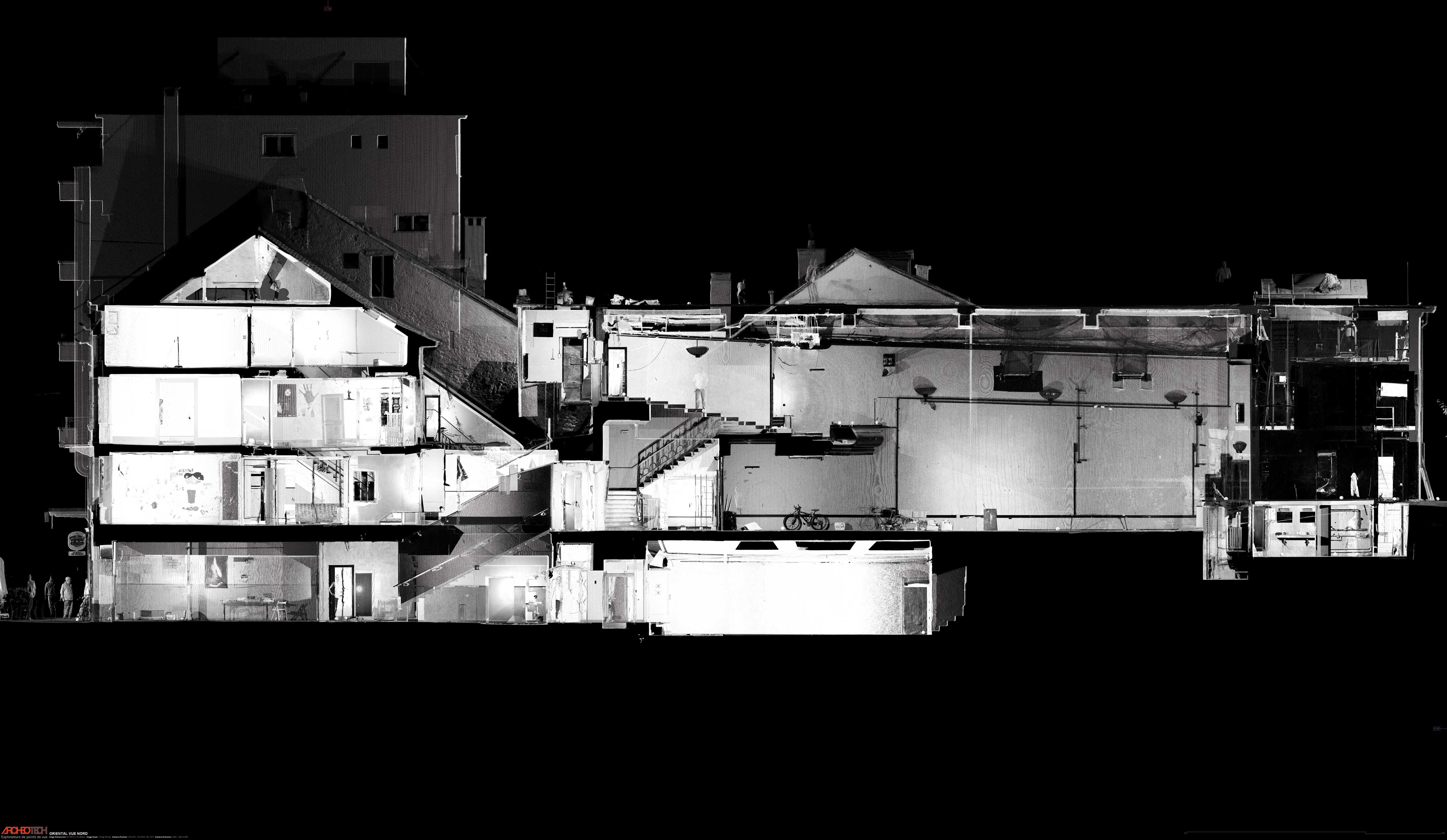 La salle de l’Oriental, avant l’intervention d’architecum (Archéotech)