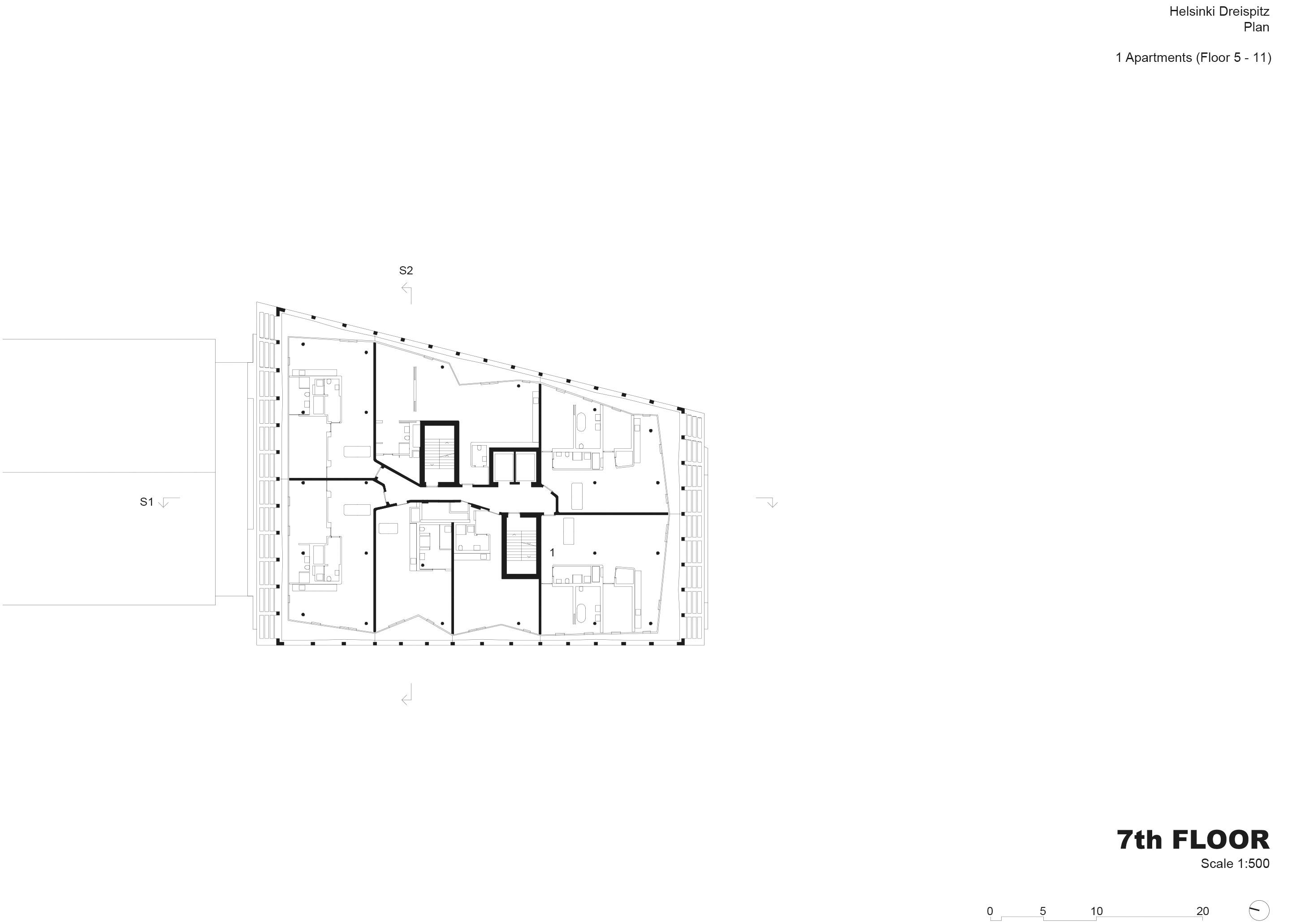 Plan du 7e étage