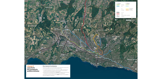 Réseau-t, axes forts de transports publics urbains