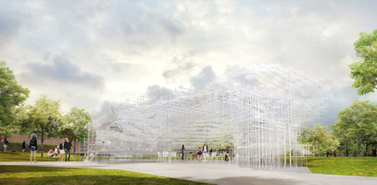 Serpentine Gallery Pavilion 2013 Designed by Sou Fujimoto Indicative CGI (� Sou Fujimoto Architects)