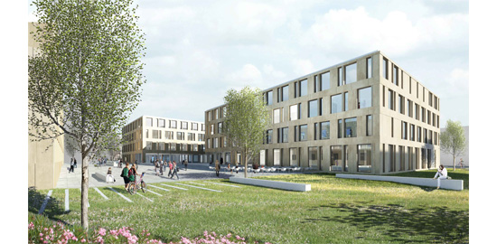 Le projet lauréat du bureau Kury Stähelin SA