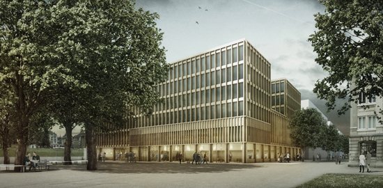 Visuel du projet primé, piano nobile